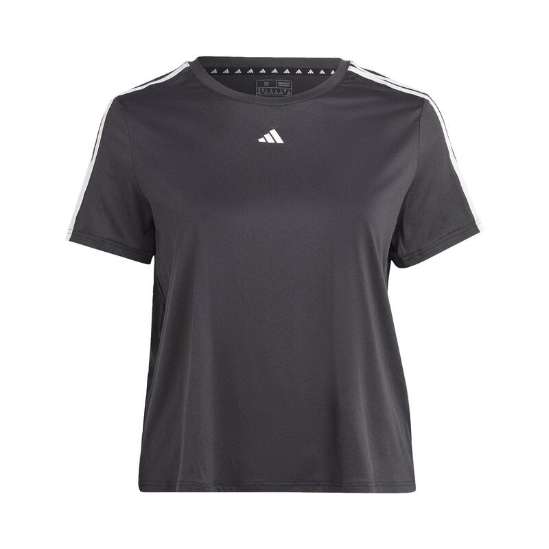 AEROREADY Train Essentials 3-Streifen T-Shirt – Große Größen