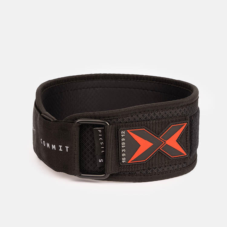 Ceinture D'haltérophilie IPF 10 Mm - Noire, Taille Large - Homologuée Compétition