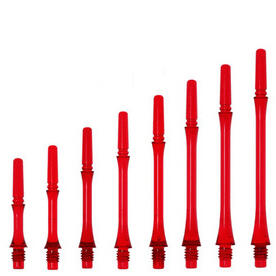 MANUEL GIL Cañas Fit Shaft Gear Slim Fija Tranparente Rojo Talla 1