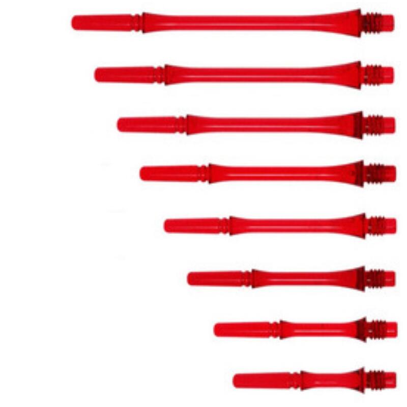 Cañas Fit Shaft Gear Slim Fija Tranparente Rojo Talla 1