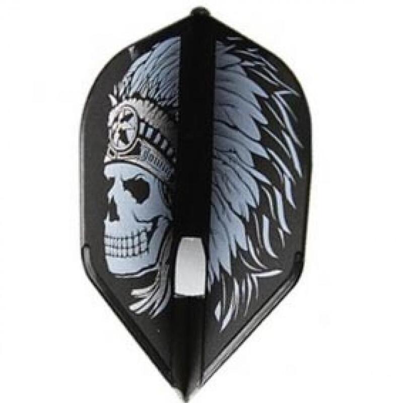 Plumas Champagne L-Style Shape Jonny v. 2 Negro/Blanco