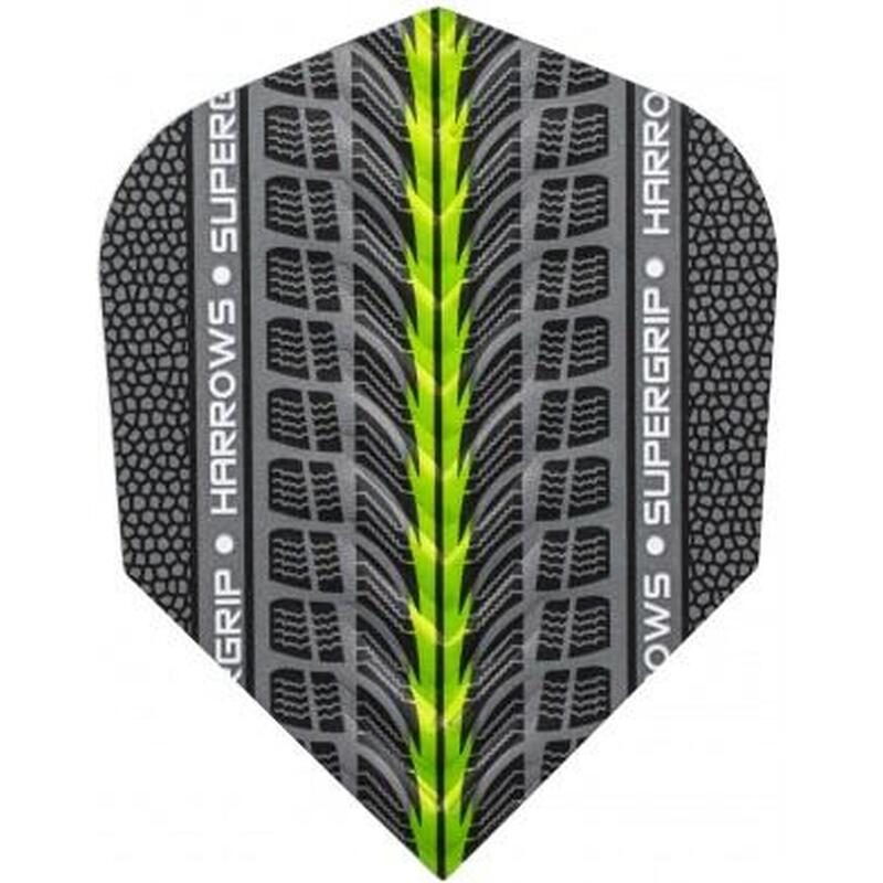 Plumas Harrows Standard Supergrip Verde