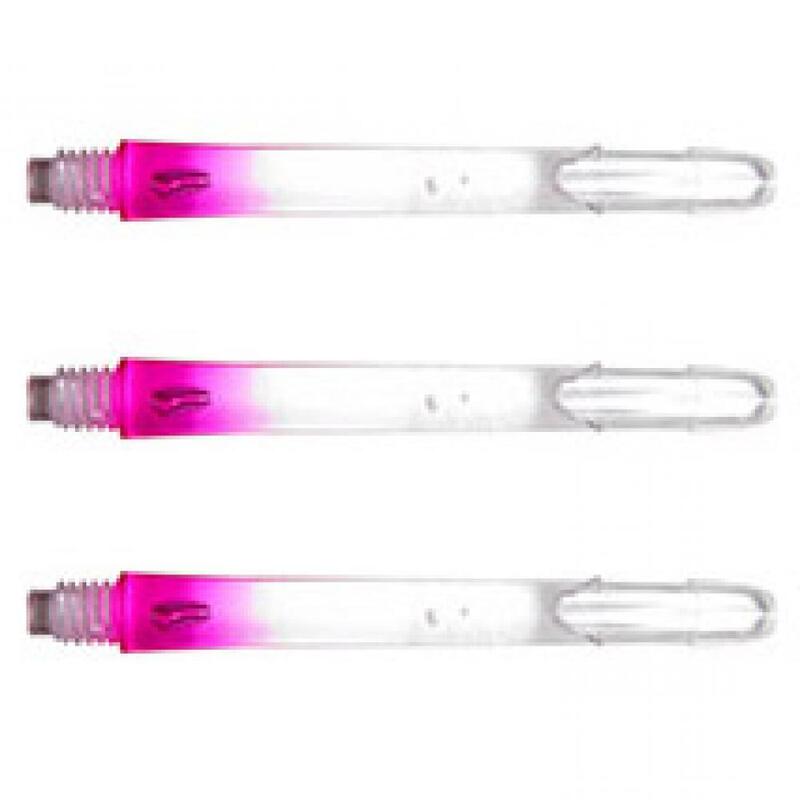 Cañas L-Style L-Shaft Locked Straight 2 Tone Clear Pink 190 32mm