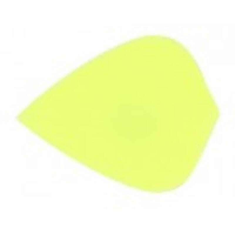 Plumas Poly Metronic Kite Amarilla Fluro