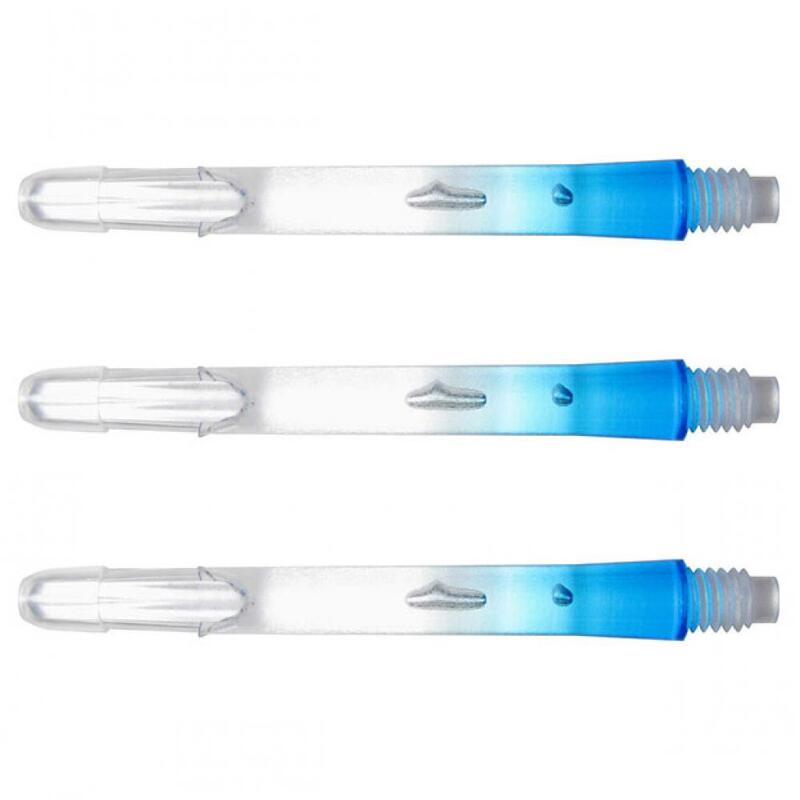 Cañas L-Style L-Shaft Locked Straight 2 Tone Clear Blue 330 46mm