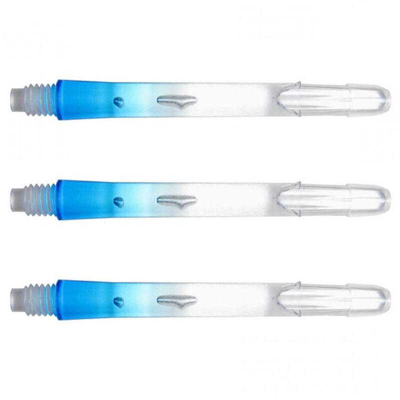 Cañas L-Style L-Shaft Locked Straight 2 Tone Clear Blue 260 39mm