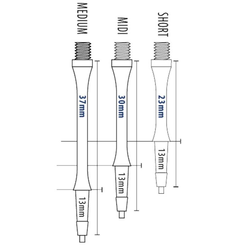 Cañas Harrows Clic Clear Short (23mm)