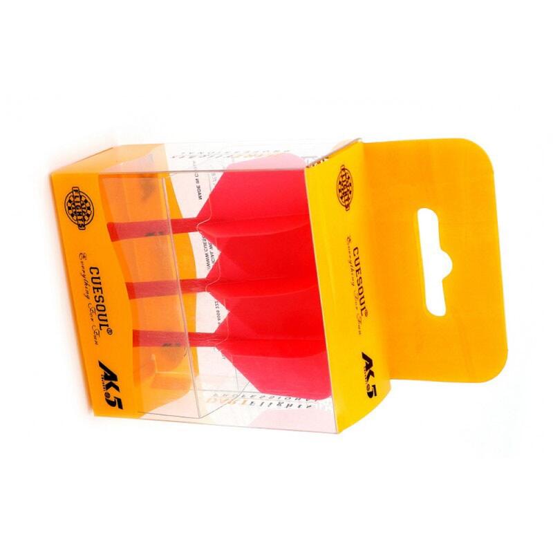 Plumas Cuesoul Flights AK5 Shape M Roja