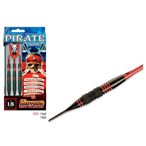 Dardos Harrows Pirate Red 2/3