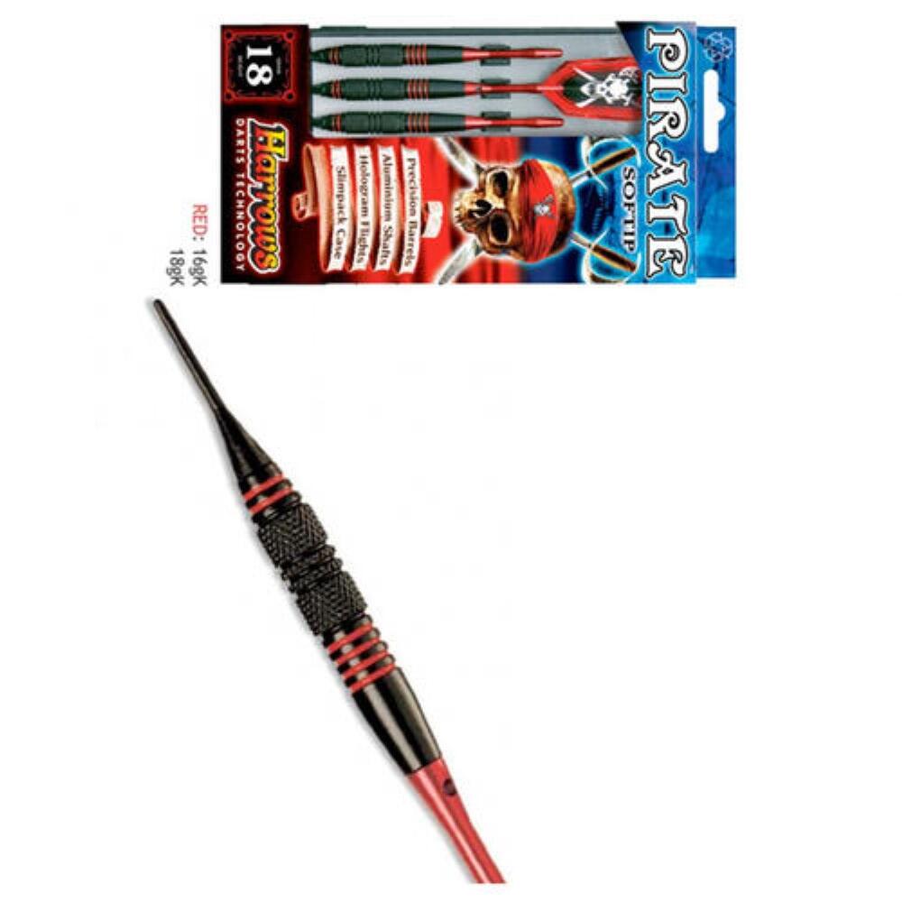 Dardos Harrows Pirate Red 3/3