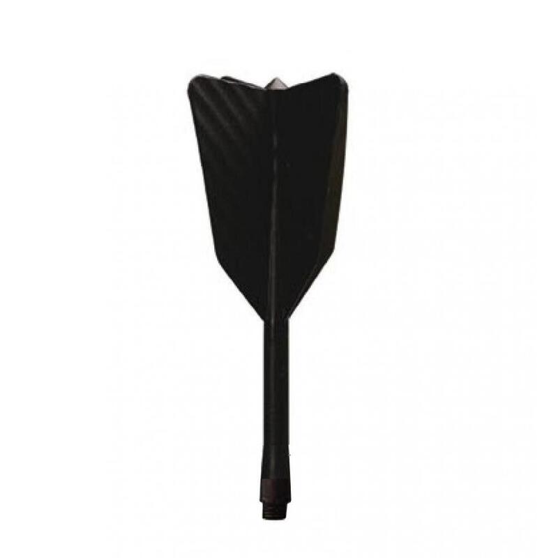 Pluma Para Dardos One80 Tamaño Kite Negro 8005 - MAS QUE DARDOS