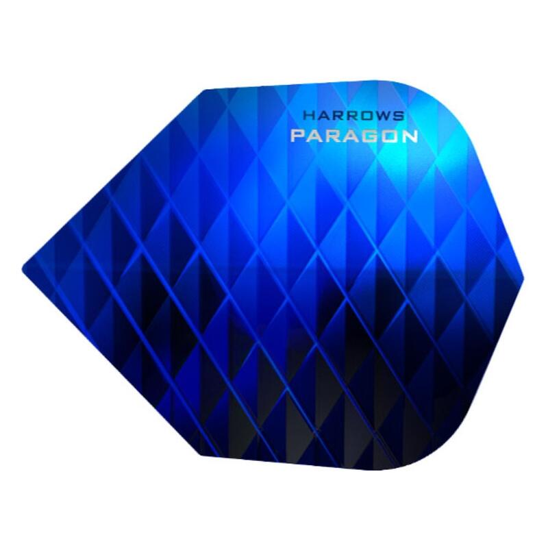 Plumas Harrows Flights Paragon Blue