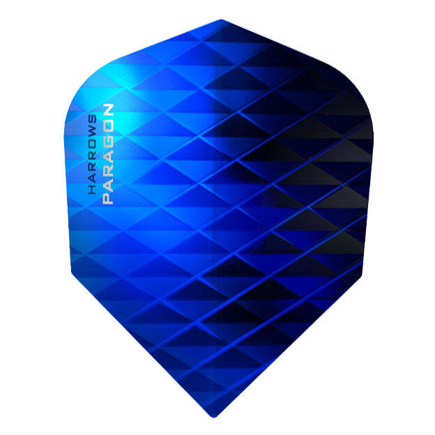 Plumas Harrows Flights Paragon Blue