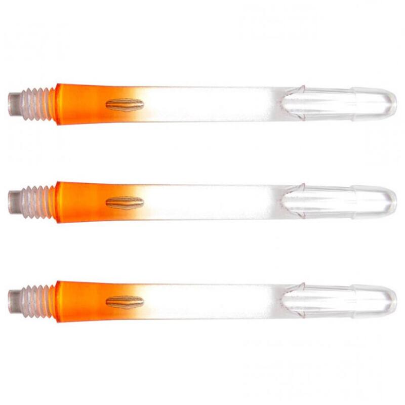 Cañas L-Style L-Shaft Locked Straight 2 Tone Clear Orange 190 32mm