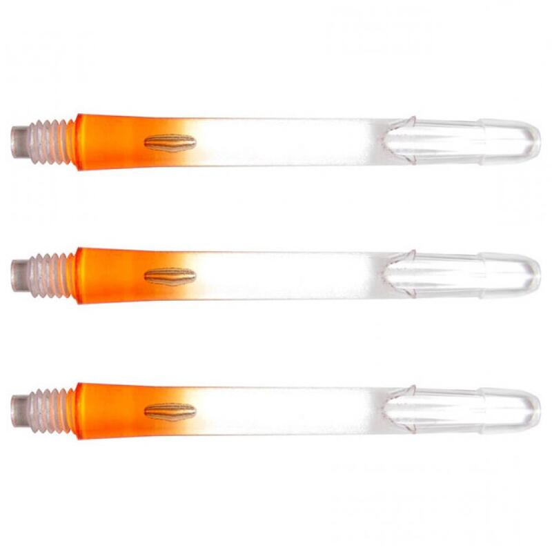 Cañas L-Style L-Shaft Locked Straight 2 Tone Clear Orange 330 46mm