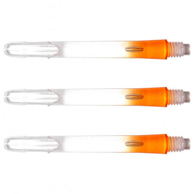 Cañas L-Style L-Shaft Locked Straight 2 Tone Clear Orange 190 32mm