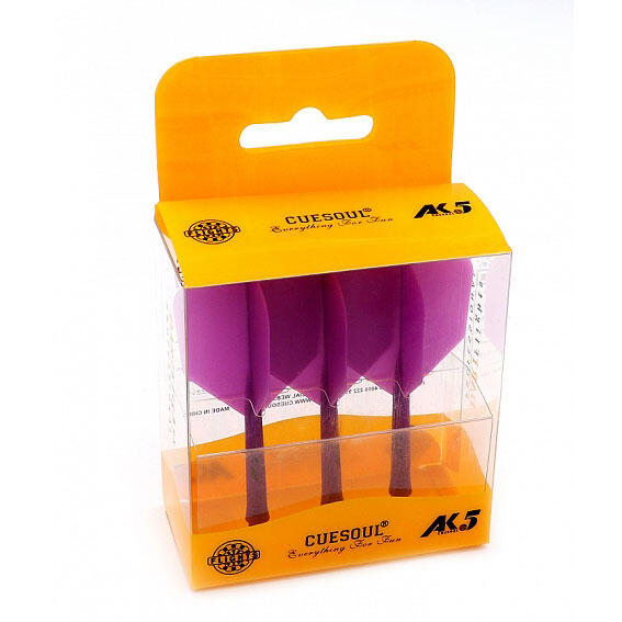 Plumas Cuesoul Flights AK5 Shape M Morada