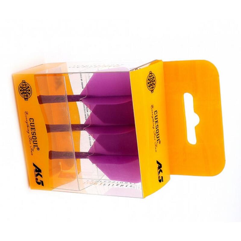 Plumas Cuesoul Flights AK5 Shape M Morada