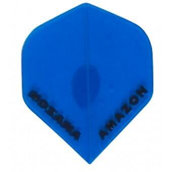 Plumas Amazon Standard Azul Transparente