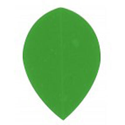 Plumas Poly Metronic Oval Verde