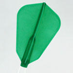 Plumas Fit Flight Air Fantail Verde Oscuro F-Shape