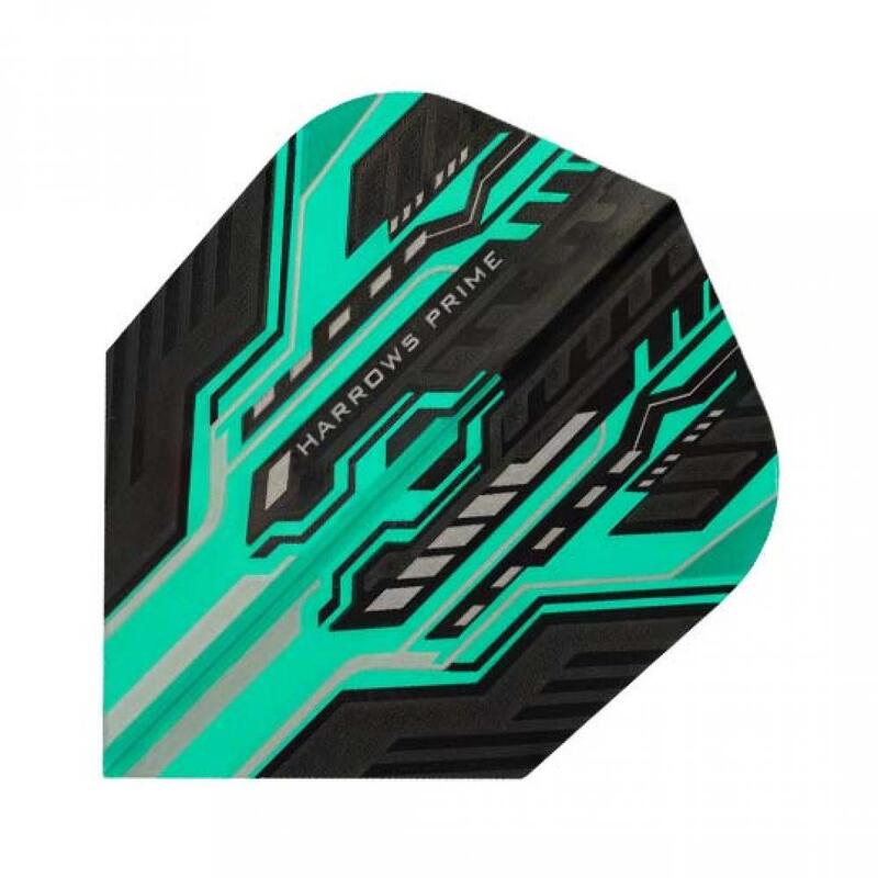 Plumas Harrows Flights Prime Logo Jade