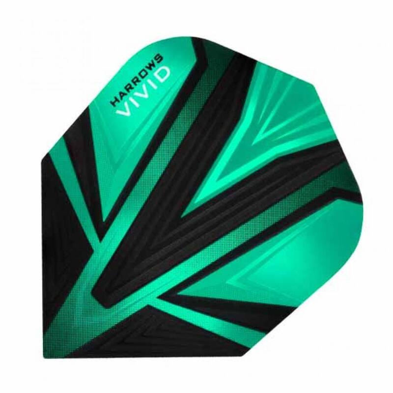 Plumas Harrows Flights Vivid Jade