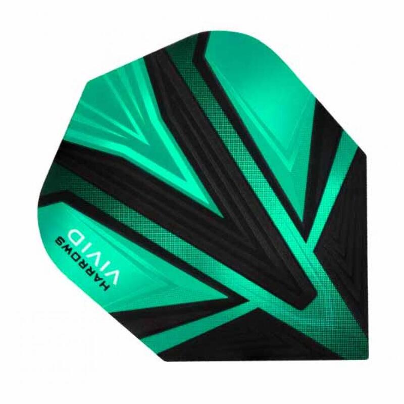 Plumas Harrows Flights Vivid Jade