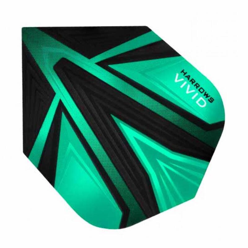 Plumas Harrows Flights Vivid Jade