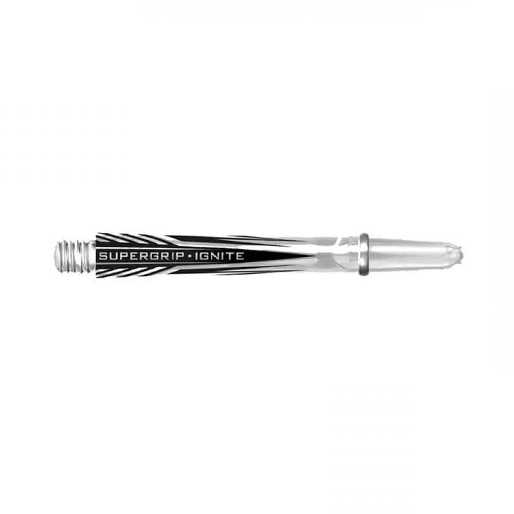 Cañas Harrows Supergrip Ignite Transparente Midi 40mm 2/3