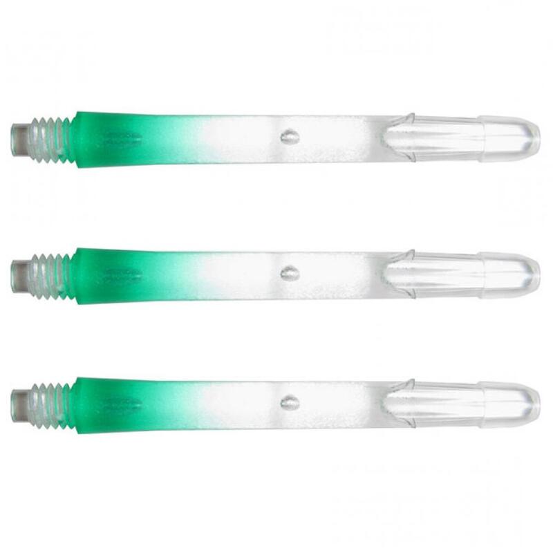 Cañas L-Style L-Shaft Locked Straight 2 Tone Clear Green 330 46mm