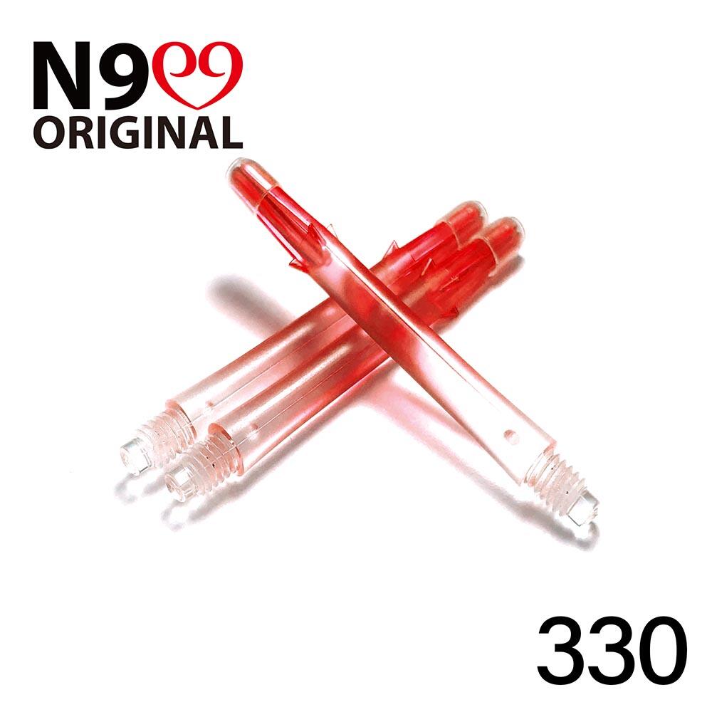 L-Style L Shafts Gradient Clear Apple Red Straight Locked 190 Short 2/3