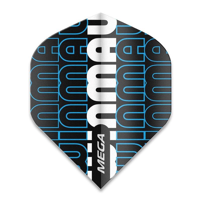 Plumas Winmau Mega Logo Blue