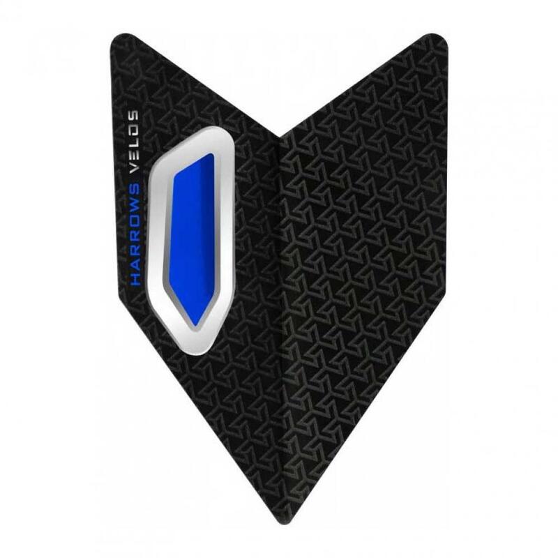 Plumas Harrows Flights Velos Dark Blue Logo