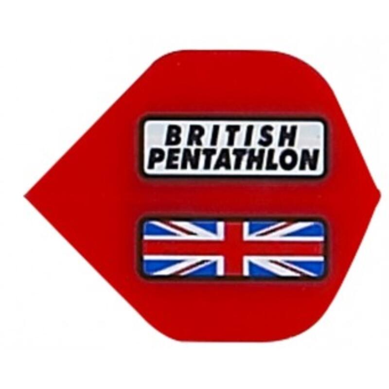 Plumas Pentathlon Standard British Roja