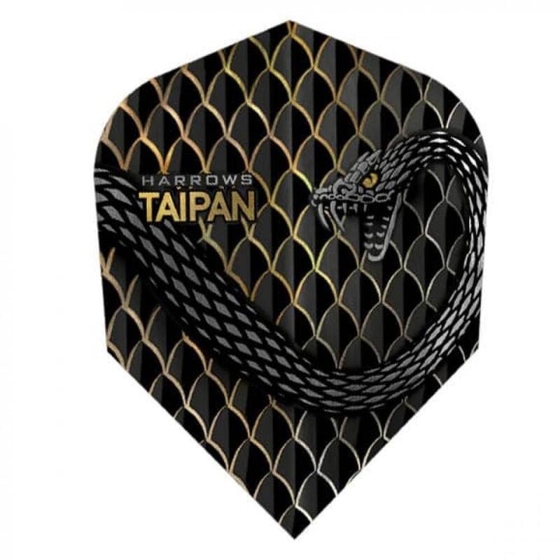 Plumas Dardos Harrows Taipan Gold