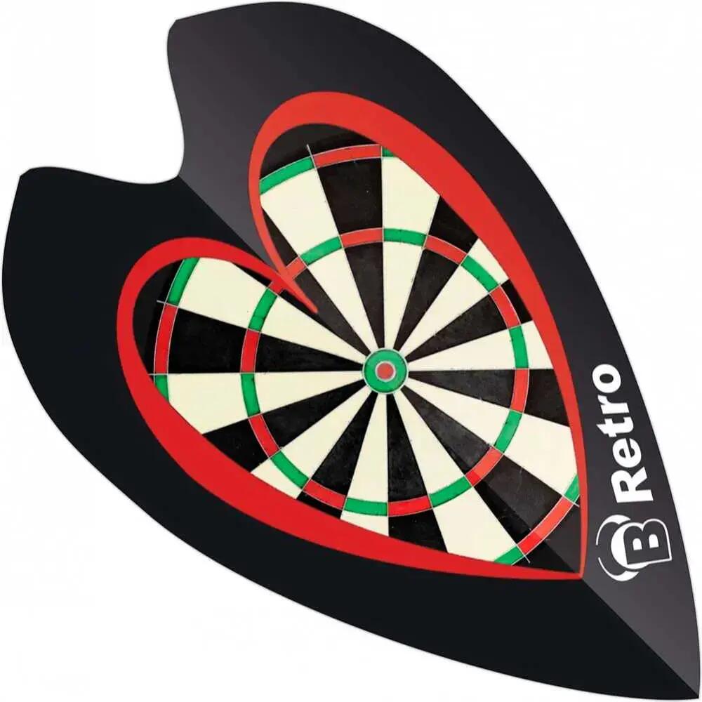 Bull's Darts toll Retro mini darts tábla slim 3/3