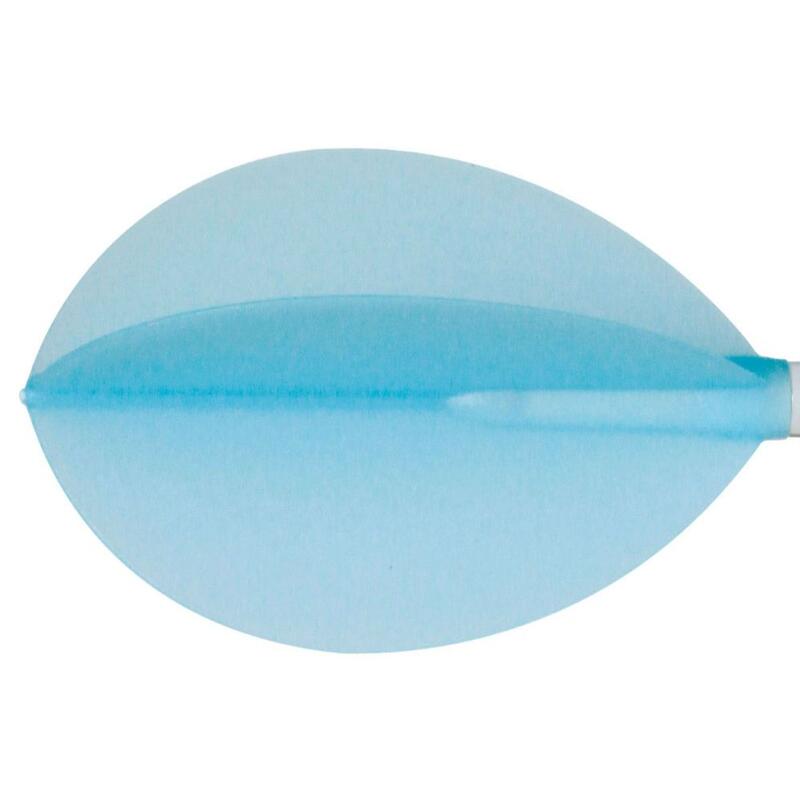 Plumas Para Dardos COSMO - Pack De 6 Unidades (Flight Standard, Color Blanco)
