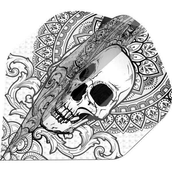 Target Pro Ultra Grey Skull No2 Standard Flights 2/3
