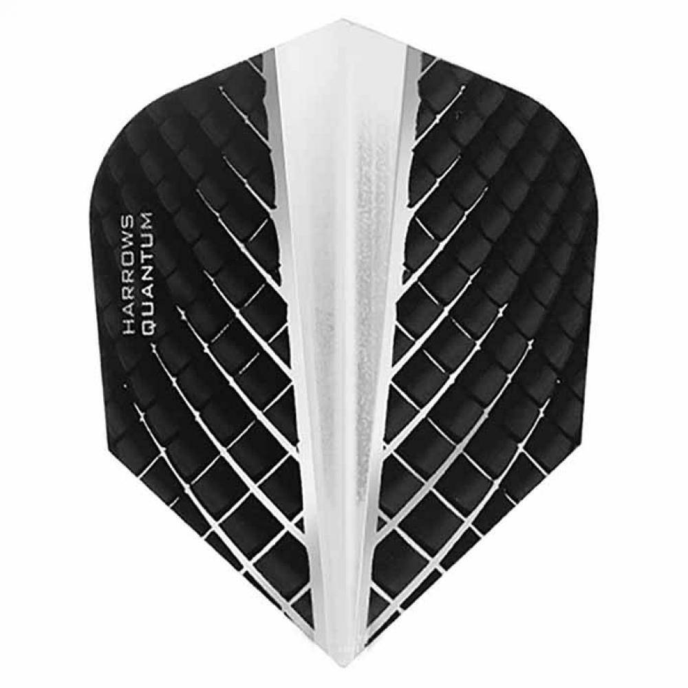 HARROWS Pack 10 Harrows Flights Quantum Grey Standard