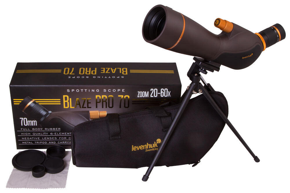 Telescopio terrestre Levenhuk Blaze PRO 70 60x BK-7 Negro 5/5