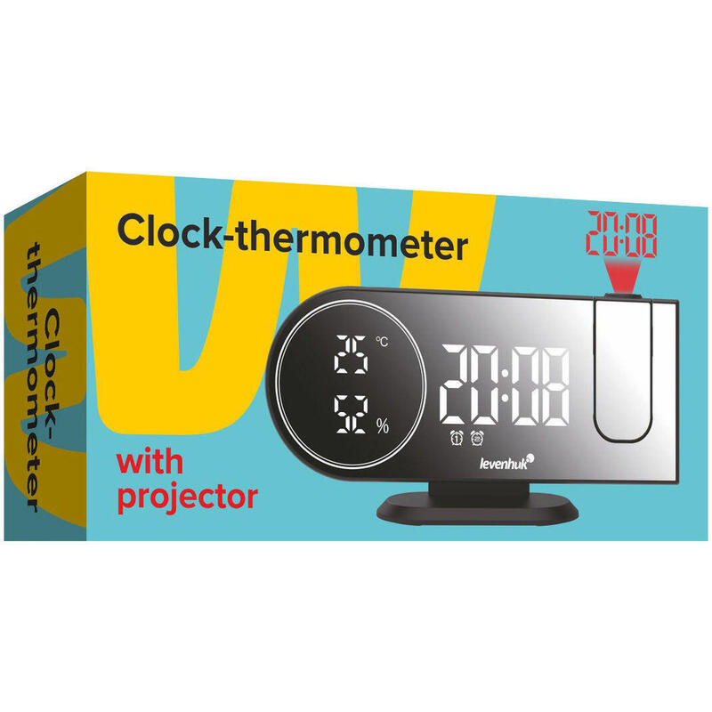 Termómetro-Relógio Wezzer Tick H50 Levenhuk