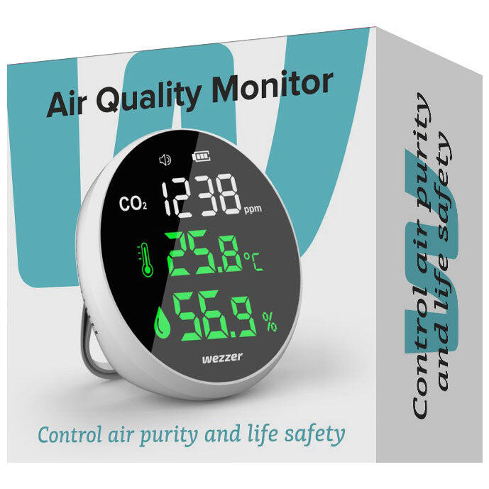 Monitor de Qualidade de Ar Wezzer Air MC30 Levenhuk