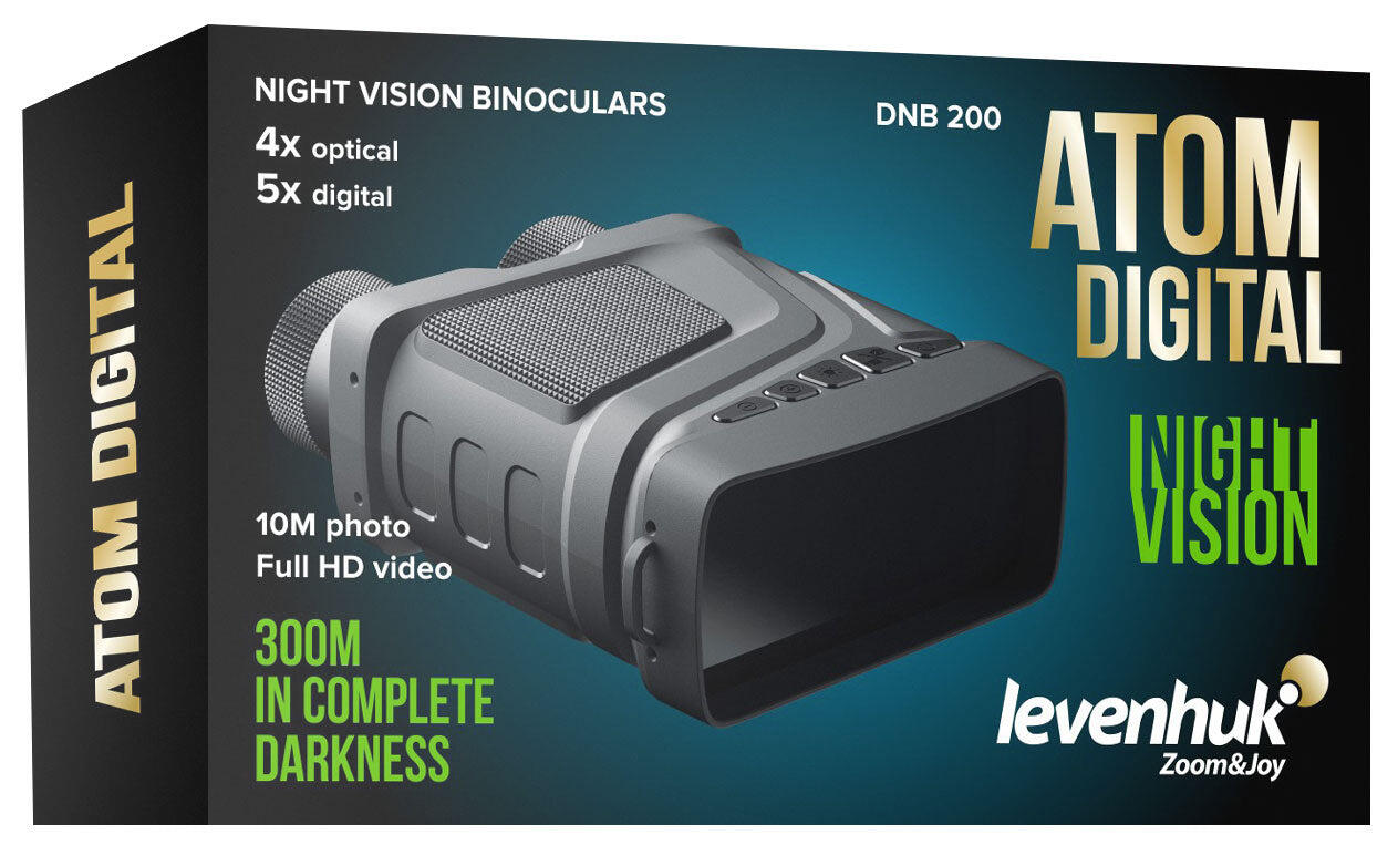 Binóculos de Visão Noturna Atom Digital DNB200 Levenhuk 5/5