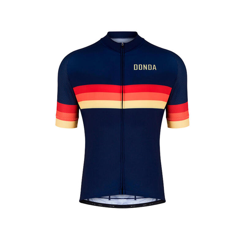 Jersey #3 - Short Sleeved Mens Cycling Jersey - Navy