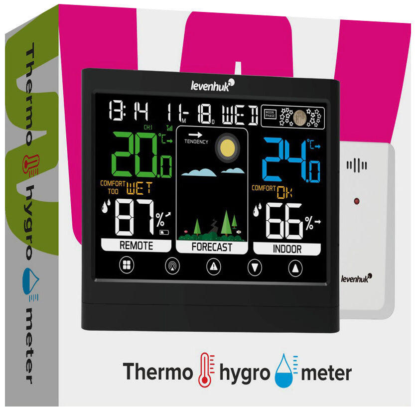 Termohigrómetro Wezzer Teo TH50 Levenhuk 4/7