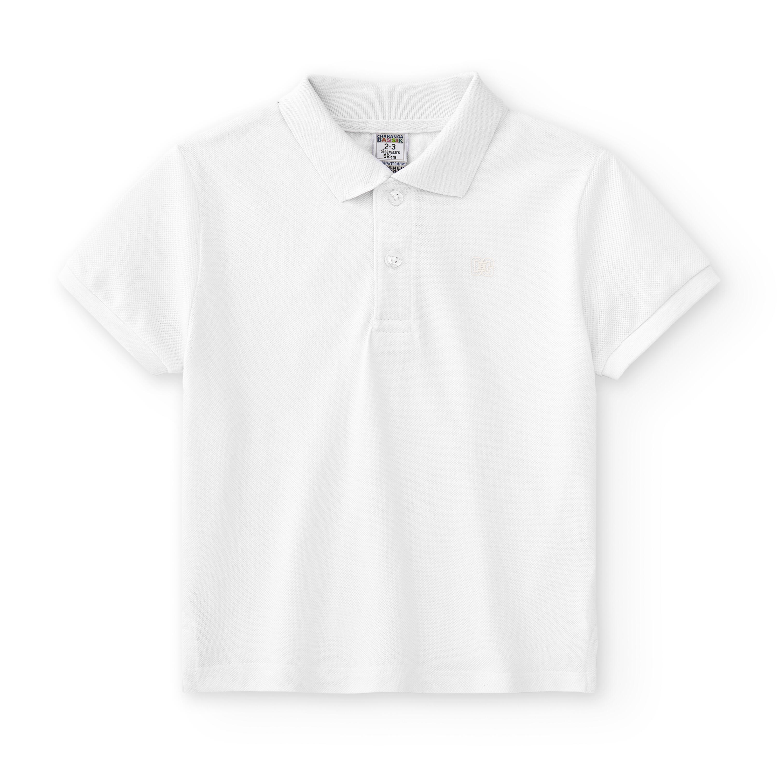 Polos de Nino color blanco Decathlon