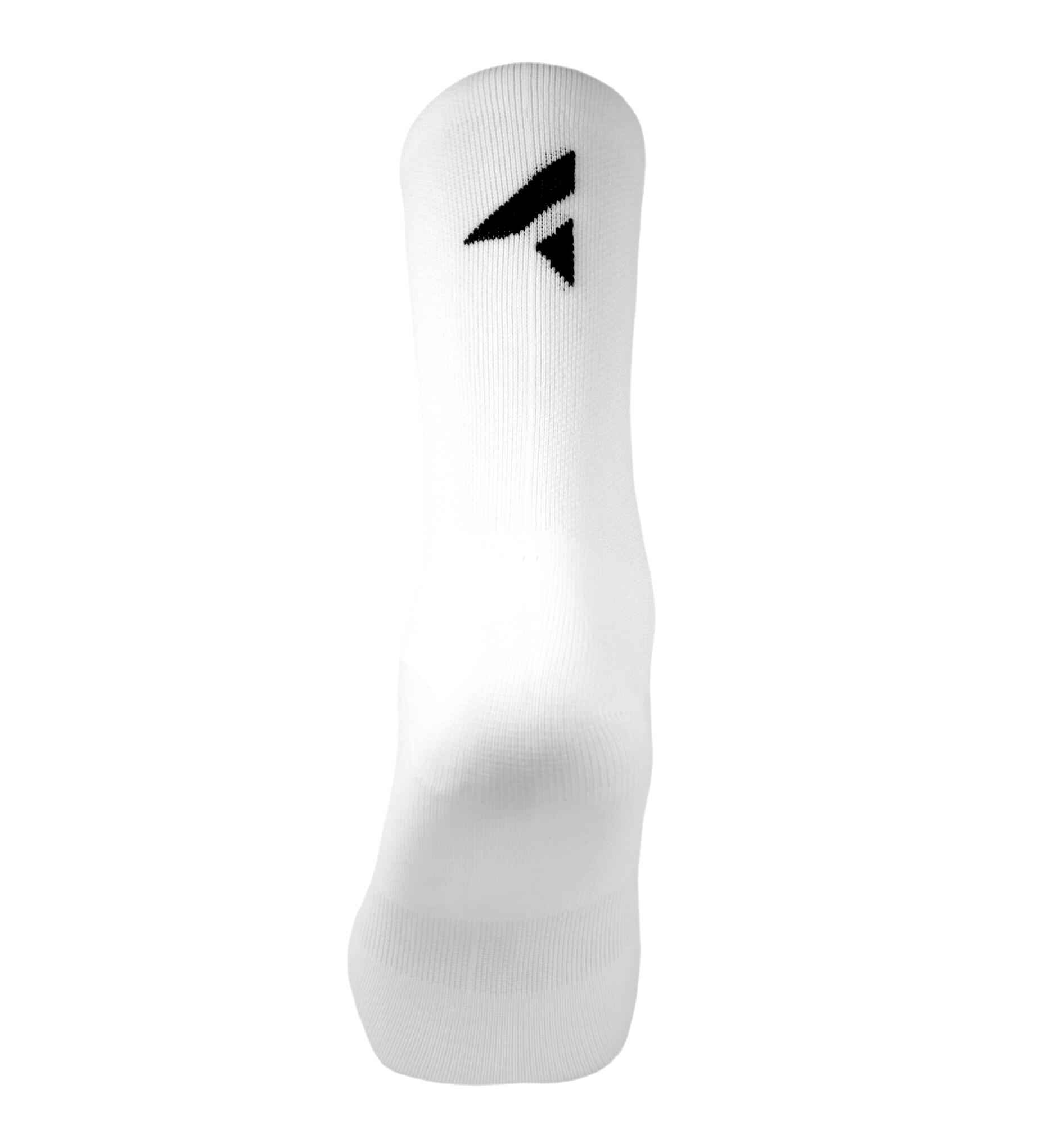 CALCETIN DE CICLISMO ADULTO 4CIC BLANCO 2/2