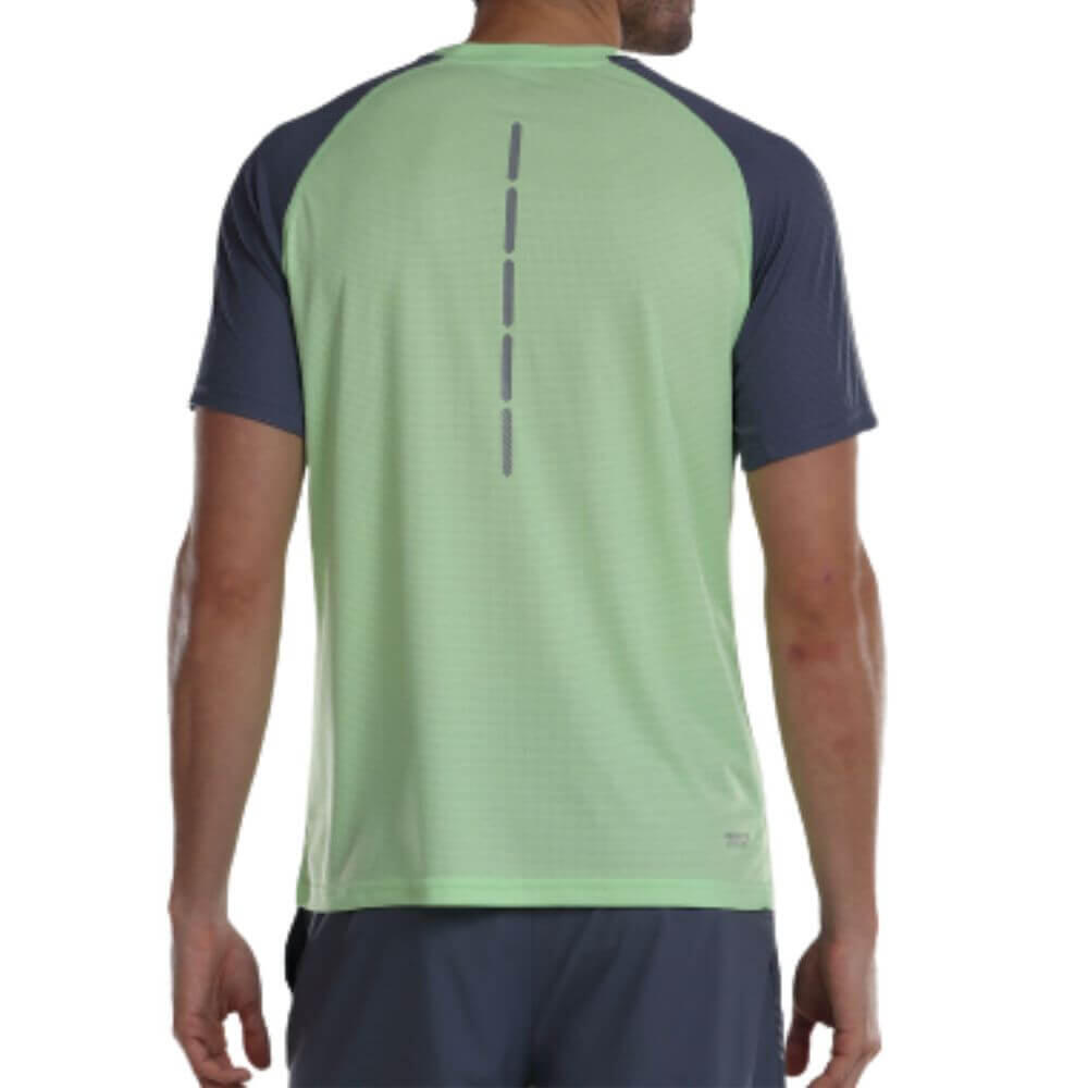 T-Shirt Respirável de Corrida Homem John Smith Abese. Verde 2/4