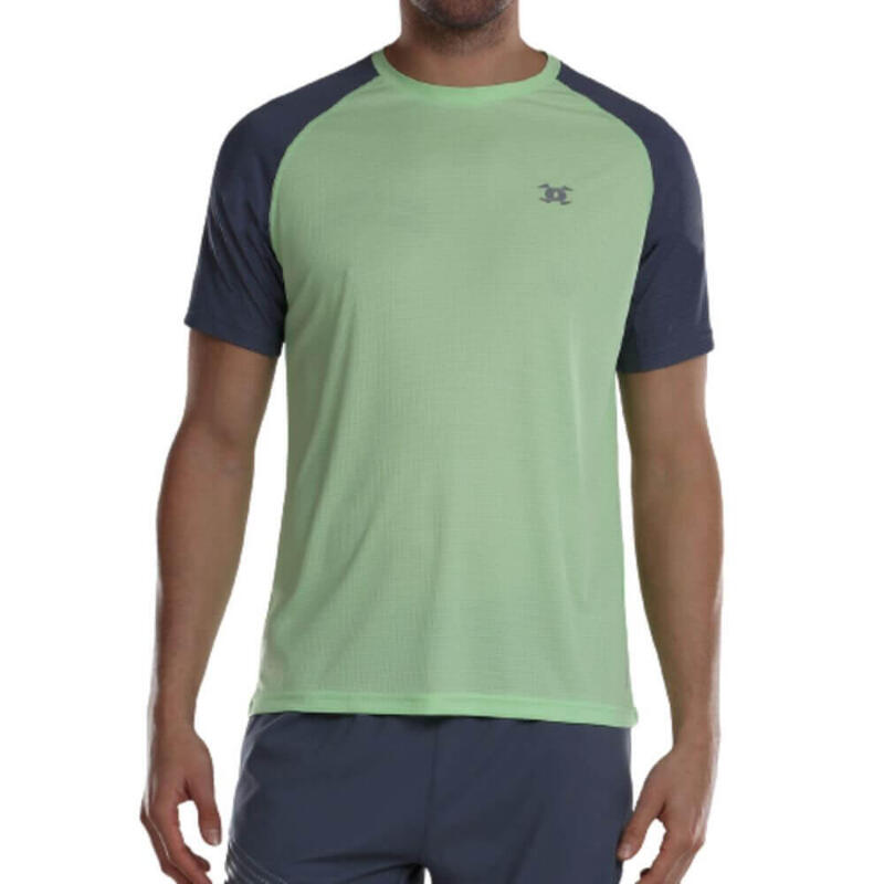 T-Shirt Respirável de Corrida Homem John Smith Abese. Verde